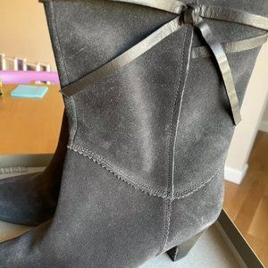 Easy Spirit Esingrida Heeled Boots Gray/Blue Size 9